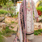 URBANE CHIFFON DUP VOL II 2024 - CREAM SUIT-SET