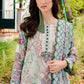 URBANE CHIFFON DUP VOL II 2024 - SOFT GREEN SUIT-SET
