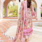 URBANE CHIFFON DUP VOL II 2024 - PINK FLORAL SUIT-SET