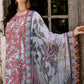 FLORA CAMBRIC 03PC COLLECTION SLATE SUIT-SET