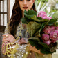 FLORA CAMBRIC 03PC COLLECTION LEMON SUIT-SET