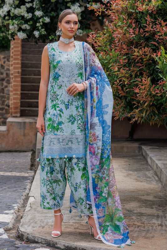 BLISS LINEN 2024 BABY BLUE SET