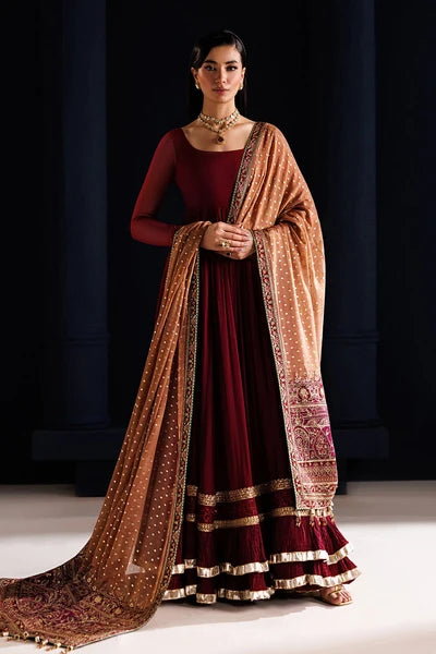 Baroque - Pret Formal |EMBROIDERED CHIFFON PR-1315