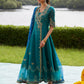 Farah Talib Aziz Mayna Festive Luxe Pret '25 - Empress Emerald Kalidaar And Dupatta
