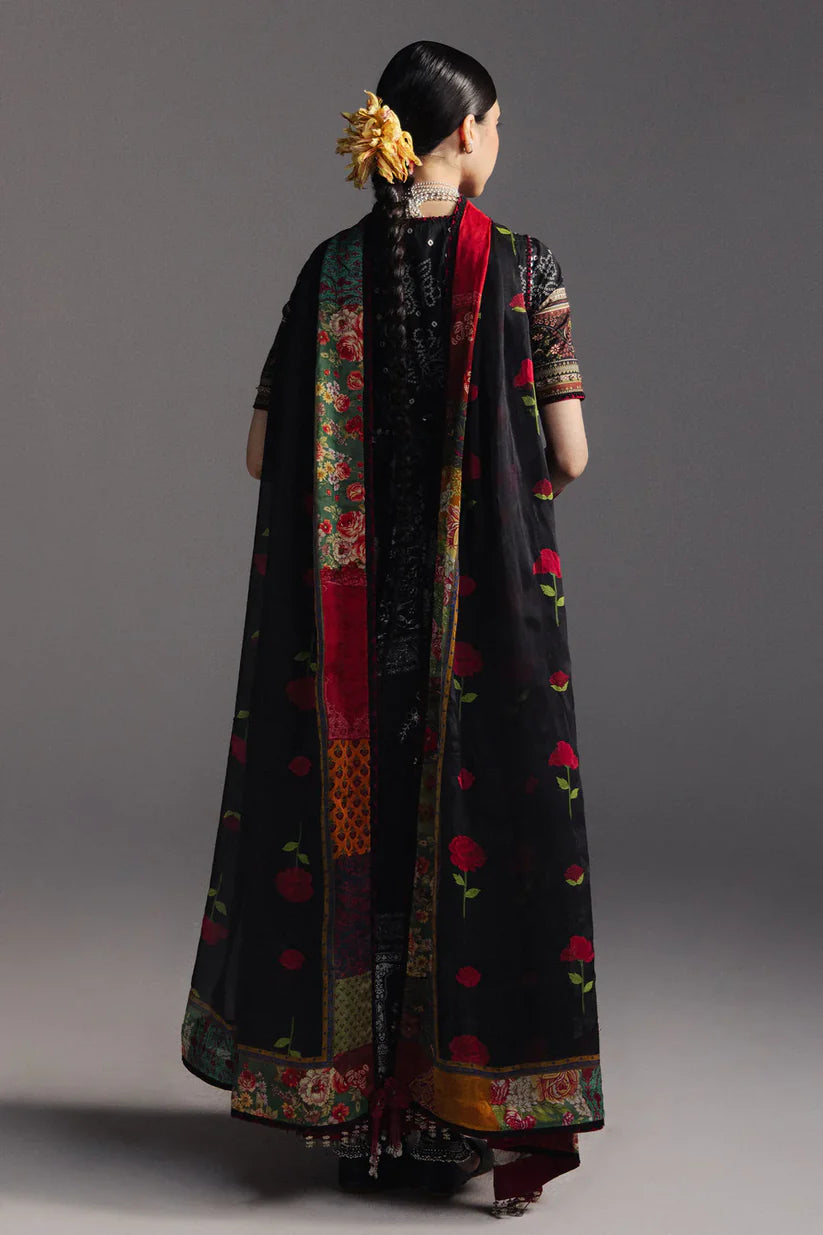 SURKH BAHAR-D1 | Zara Shahjahan Unstitched Anarkali’26