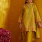 Farah Talib Aziz Mayna Festive Prints '25 - Nevada Kiwi Shirt And Dupatta