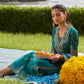 Farah Talib Aziz Mayna Festive Luxe Pret '25 - Empress Emerald Kalidaar And Dupatta