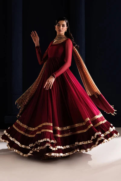 Baroque - Pret Formal |EMBROIDERED CHIFFON PR-1315