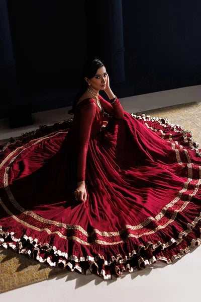 Baroque - Pret Formal |EMBROIDERED CHIFFON PR-1315