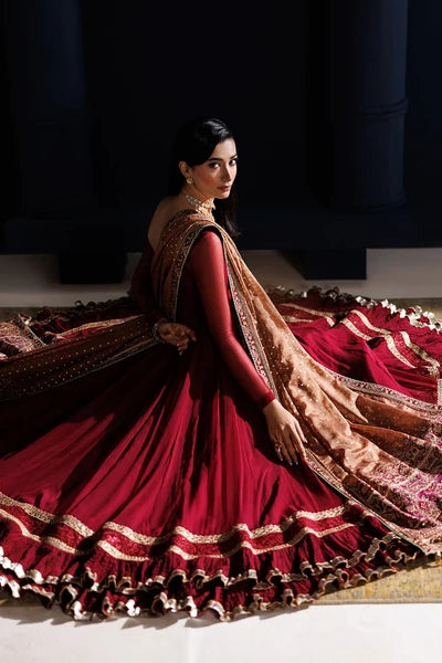 Baroque - Pret Formal |EMBROIDERED CHIFFON PR-1315