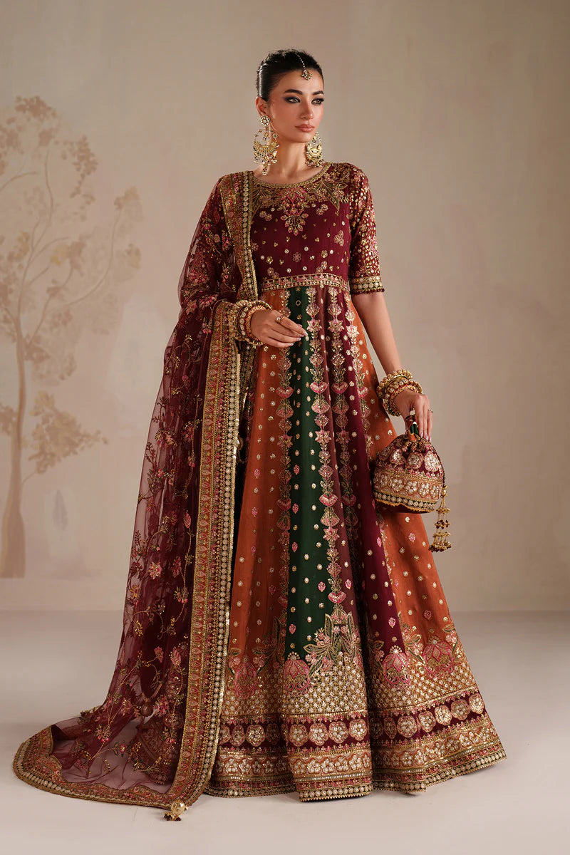 BAROQUE | EMBROIDERED RAW SILK SF-4366