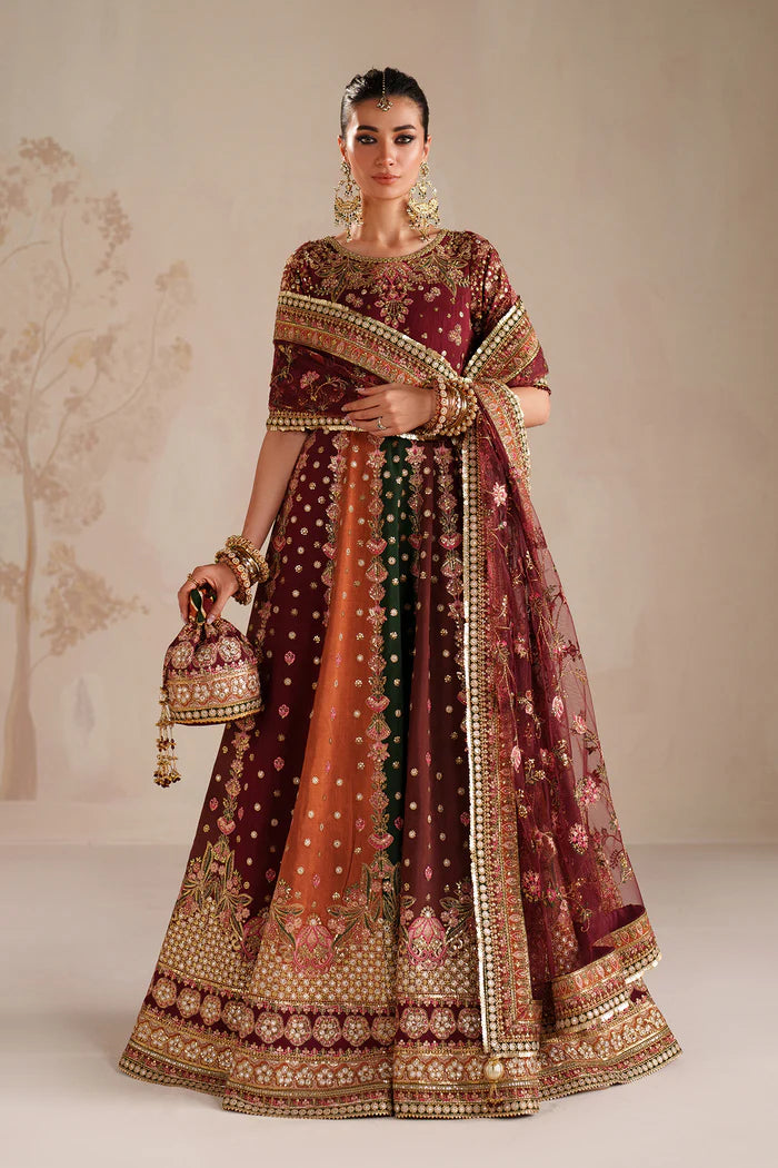BAROQUE | EMBROIDERED RAW SILK SF-4366