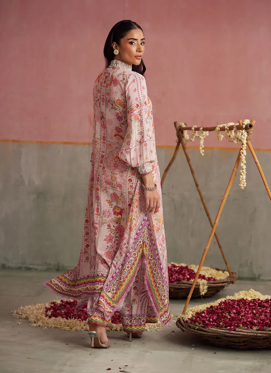 Farah Talib Aziz Mayna Festive Prints '25 - Nisa Blush Shirt