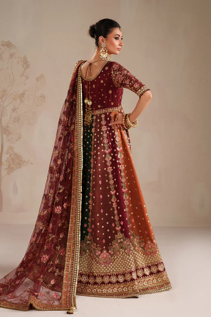 BAROQUE | EMBROIDERED RAW SILK SF-4366