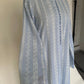 Sak Atelier Blue Chikankari Ellie Tunic