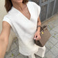 WHITE LINEN VEST SET | Sak Atelier