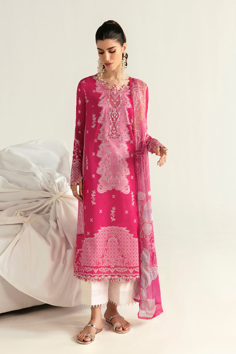 Qalamkar QPrints Unstitched Printed Lawn | 06B