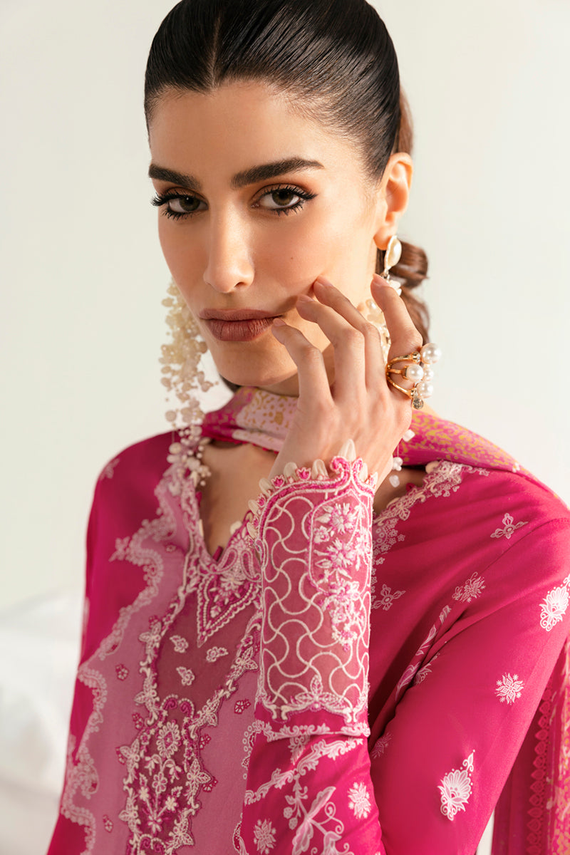 Qalamkar QPrints Unstitched Printed Lawn | 06B