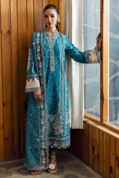Qlinekari Lawn by Qalamkar 2025 | DC-10