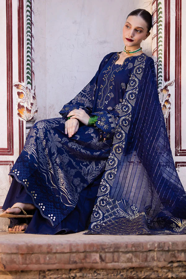 Nureh Jacquard 2024 Vol Blue Set (NJ-95)
