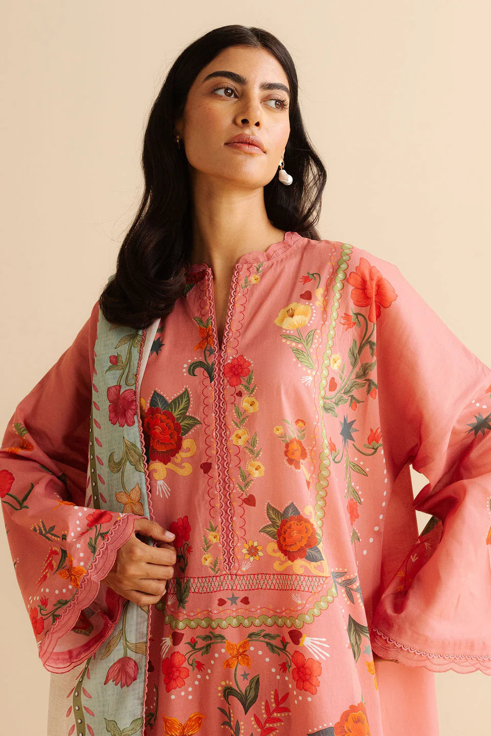 Coco By Zara Shahjahan Prints Drop 2 '25 - Nyra-5B