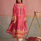 Farah Talib Aziz Mayna Festive Prints '25 - Selin Crimson Shirt And Dupatta