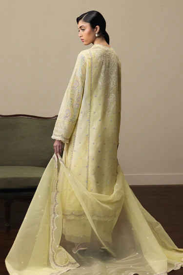Zara Shahjahan Luxury Summer Lawn | Satori 2026 | Hinata-D3