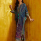 Farah Talib Aziz Mayna Festive Prints '25 - Peridot Ombre Kaftan