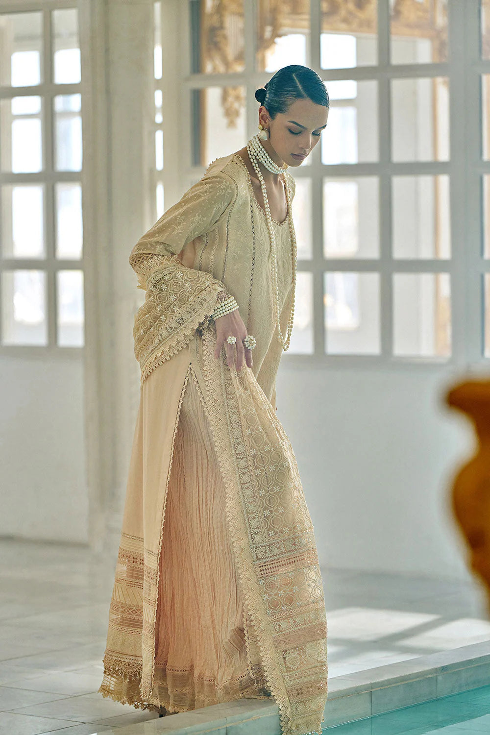 Design 3A Luxury Lawn Eid Edition 2026 Unstitched