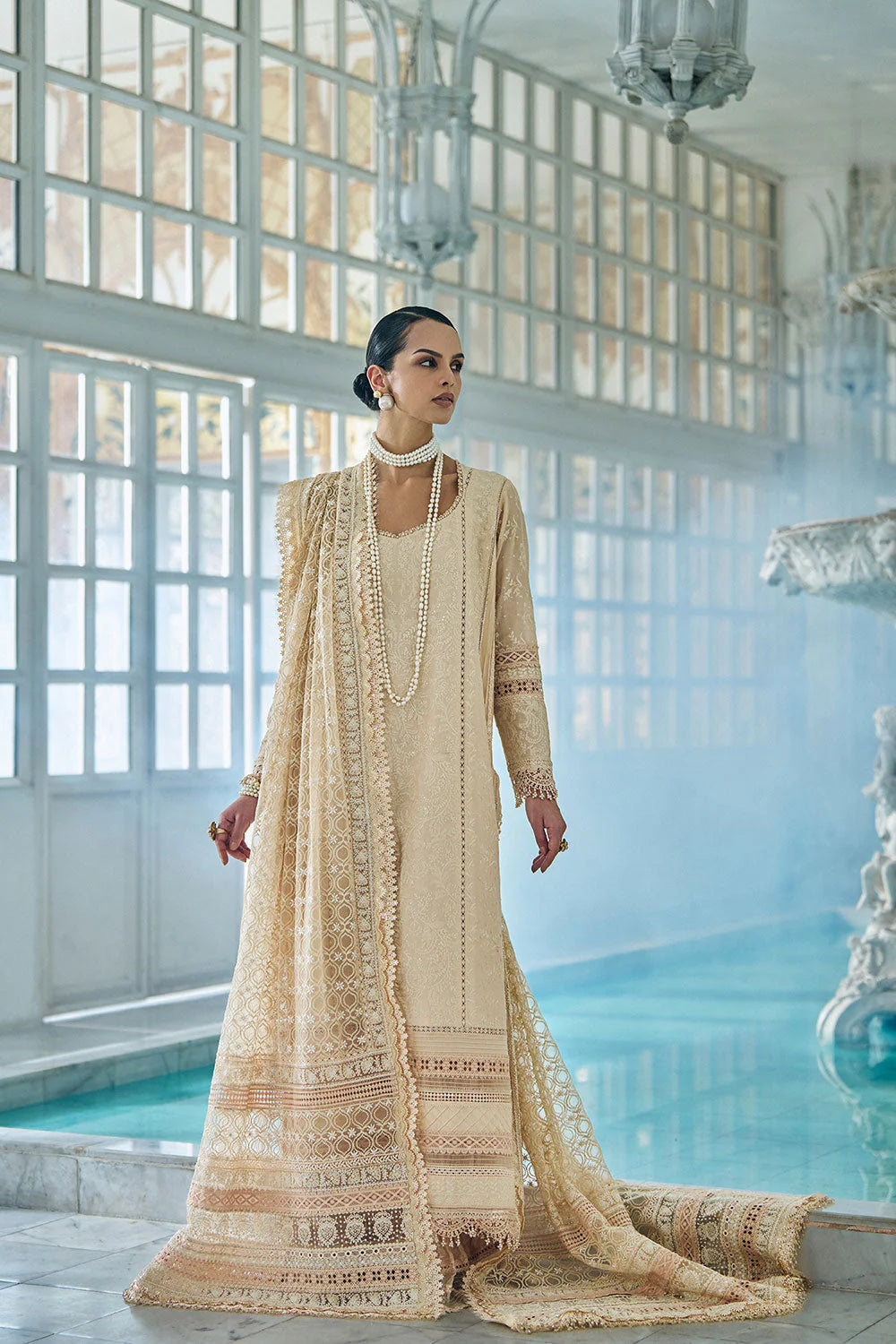 Design 3A Luxury Lawn Eid Edition 2026 Unstitched