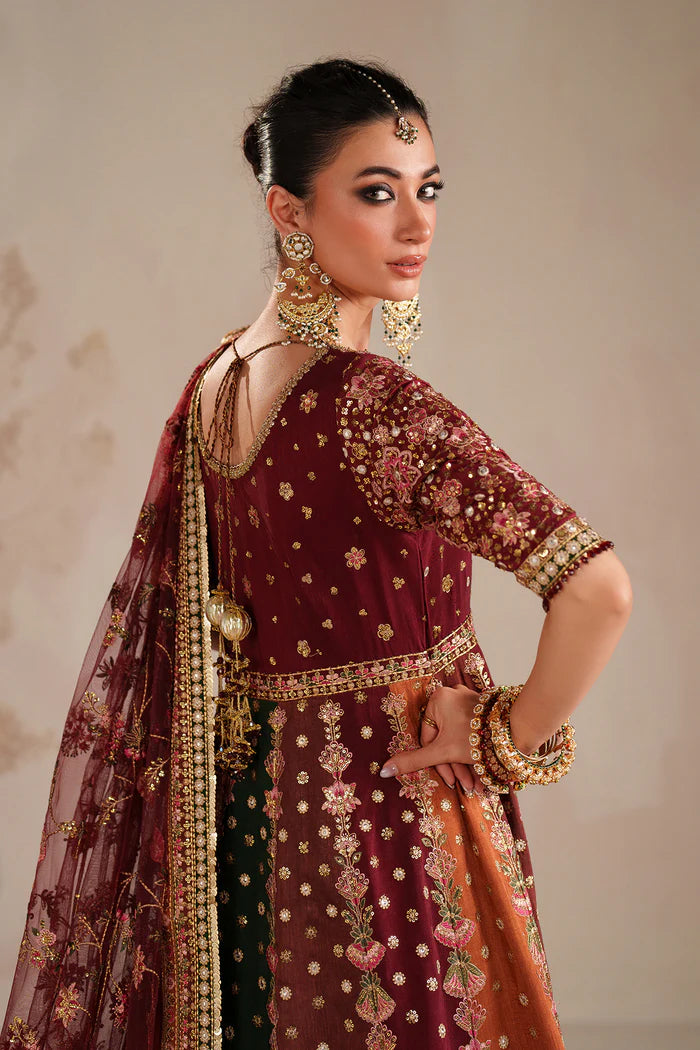BAROQUE | EMBROIDERED RAW SILK SF-4366