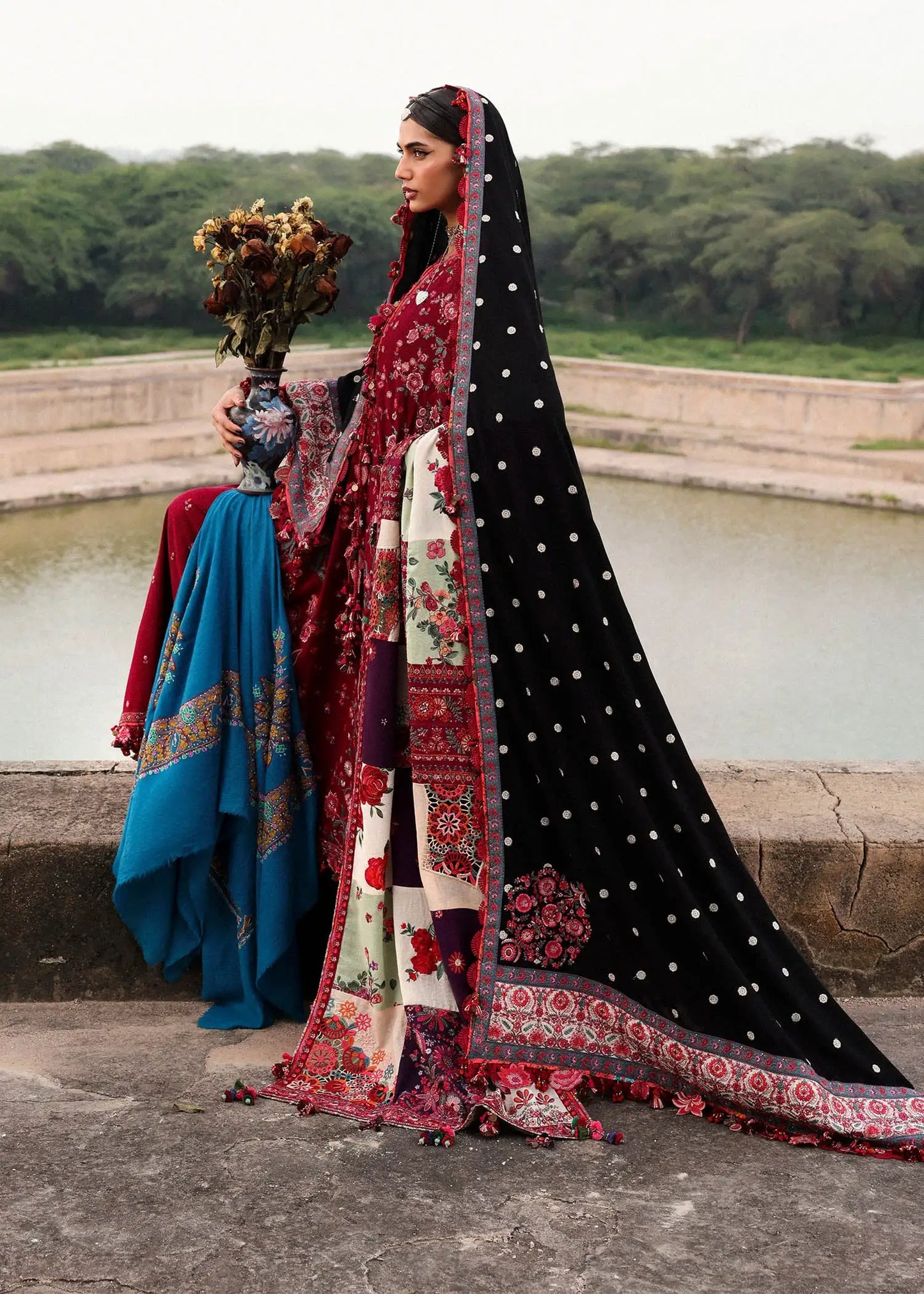 Hussain Rehar Karandi Unstitched '25 - Pankhuri