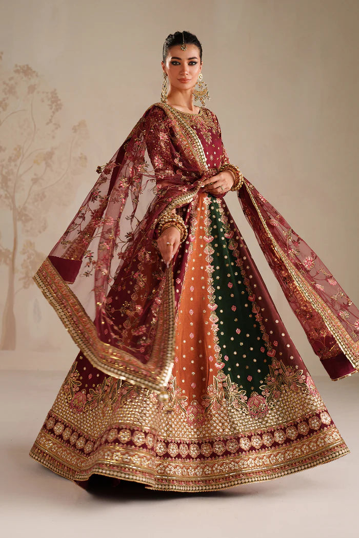 BAROQUE | EMBROIDERED RAW SILK SF-4366