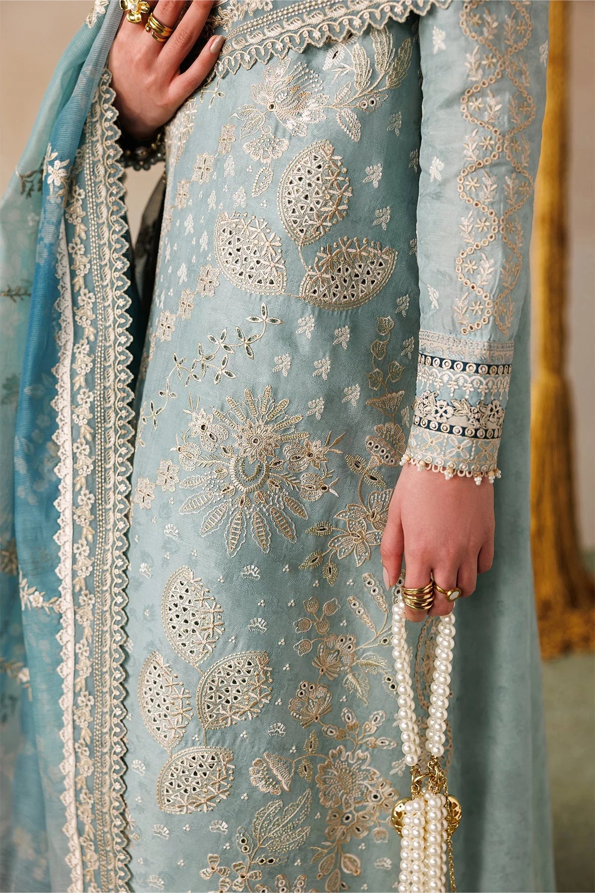 Baroque | EMBROIDERED LAWN EL26-D01