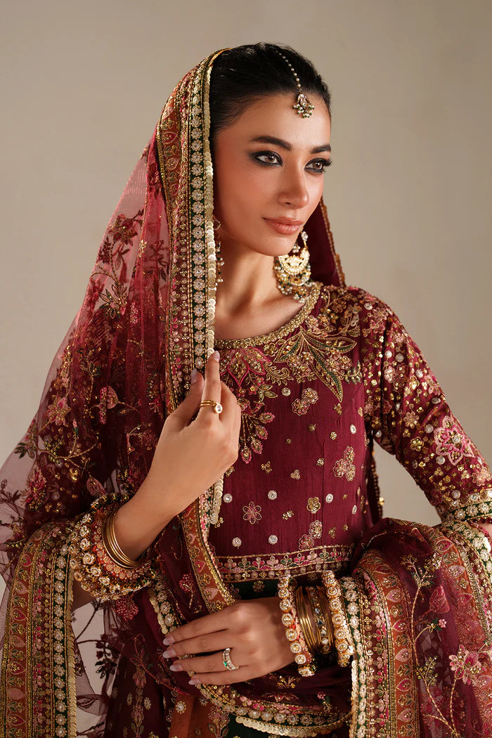 BAROQUE | EMBROIDERED RAW SILK SF-4366