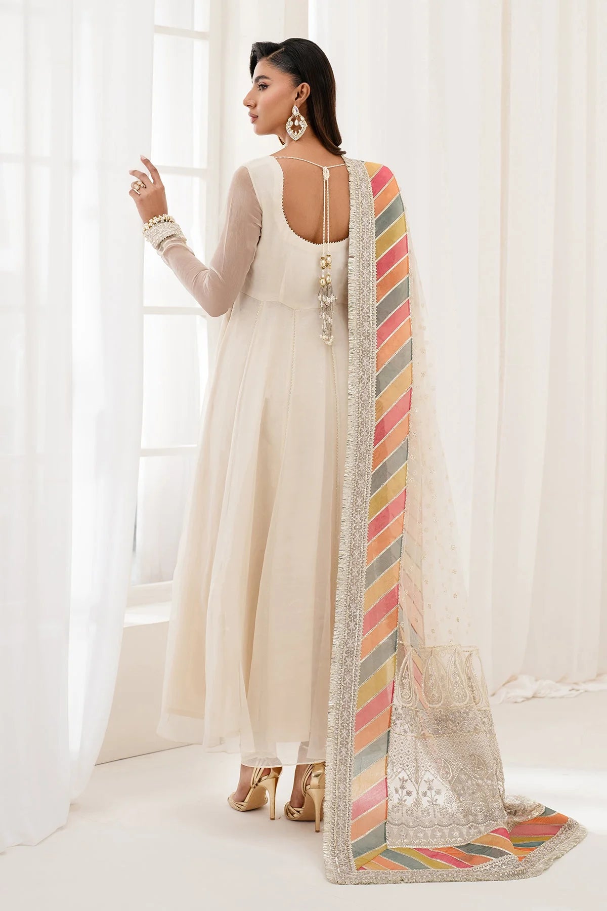 Baroque - Pret Formal | EMBROIDERED CHIFFON PR-1098
