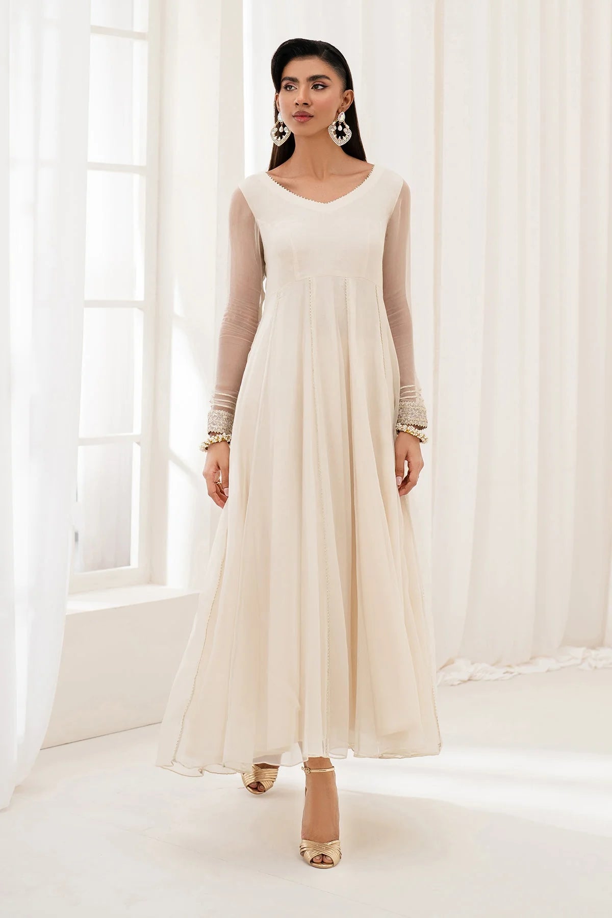 Baroque - Pret Formal | EMBROIDERED CHIFFON PR-1098