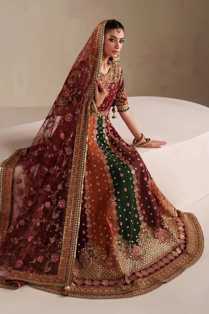 BAROQUE | EMBROIDERED RAW SILK SF-4366
