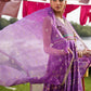 Farah Talib Aziz Mayna Festive Luxe Pret '25 - Aurora Aubergine Kalidaar And Dupatta
