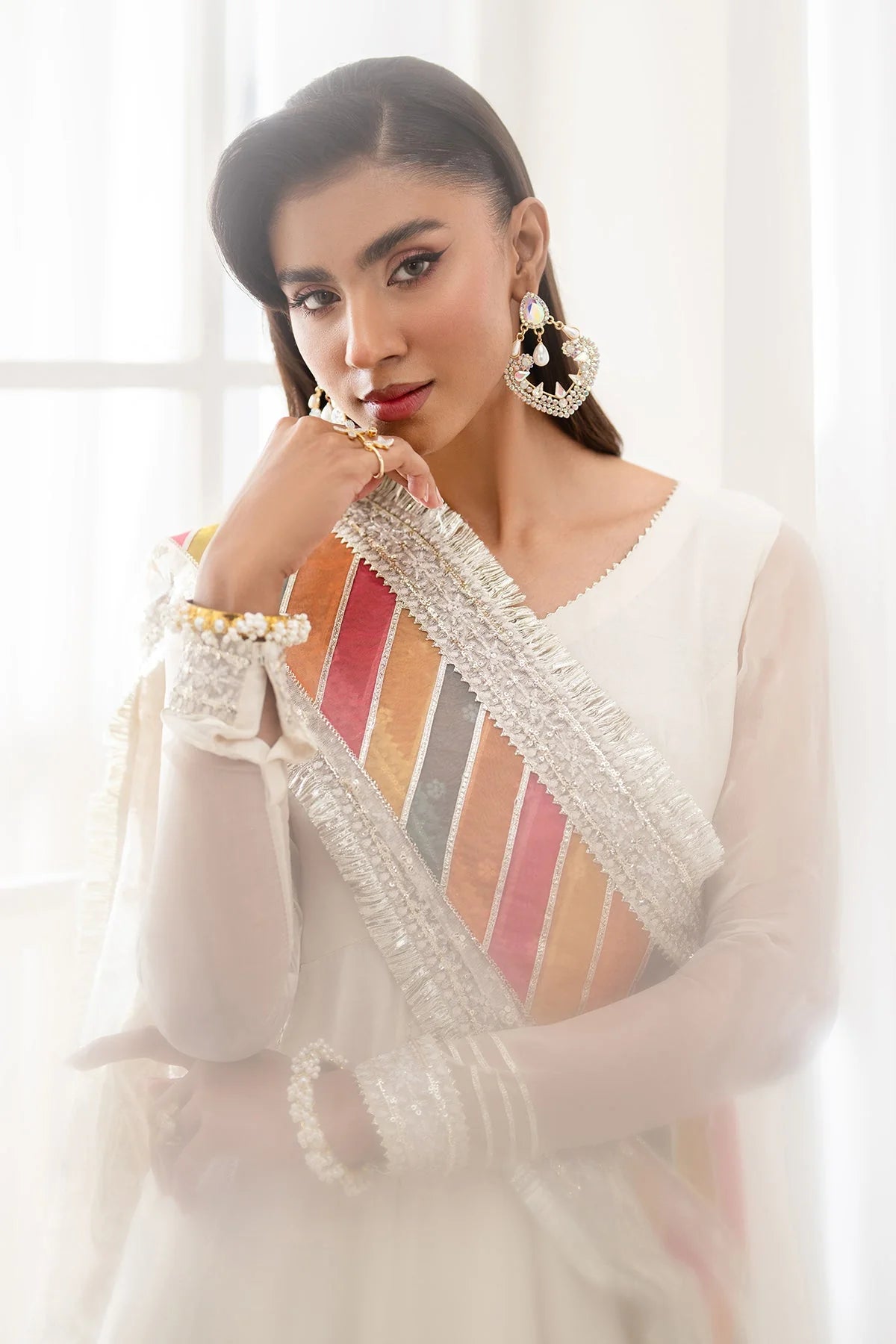 Baroque - Pret Formal | EMBROIDERED CHIFFON PR-1098