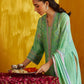 Farah Talib Aziz Mayna Festive Prints '25 - Arina Aqua Shirt And Dupatta