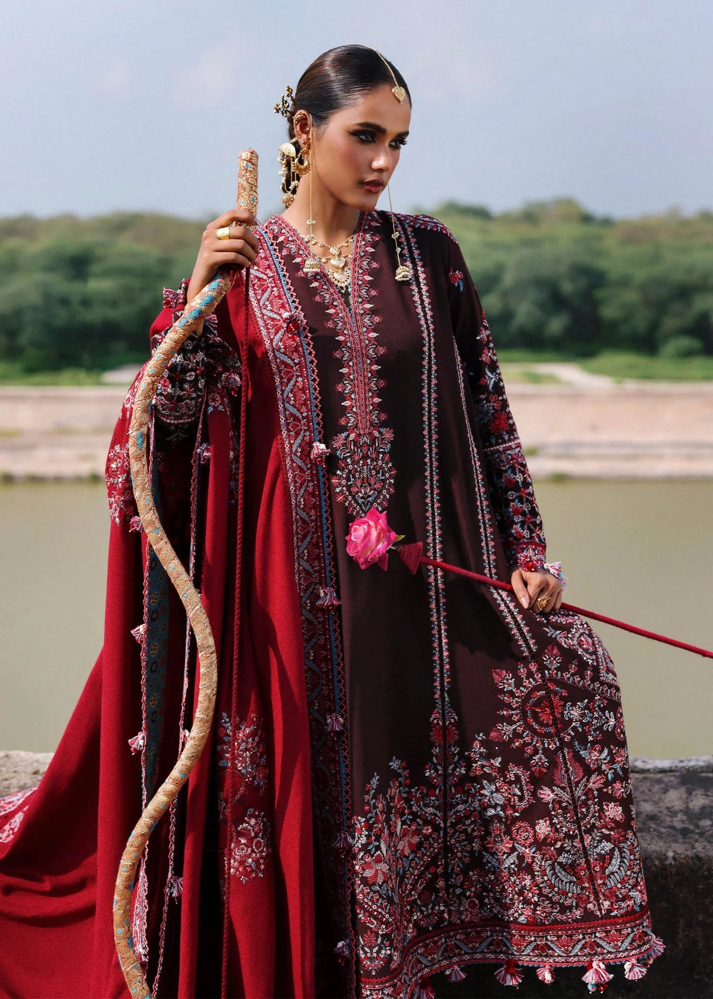 Hussain Rehar Karandi Unstitched '25 - Pari