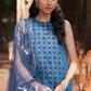 ANTIQUE ROYAL-3 PIECE EMBROIDERED LAWN SUIT