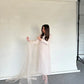 ANTIQUE WHITE BUTTONED SET | Sak Atelier