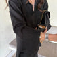 Sak Atelier Black Linen Willow Set