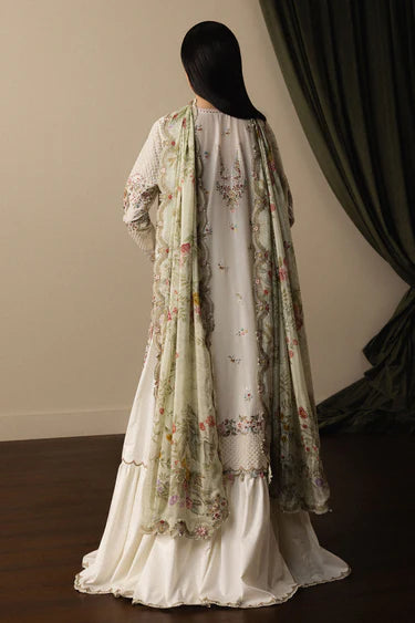 Zara Shahjahan Luxury Summer Lawn | Satori 2026 | Shiori-D5
