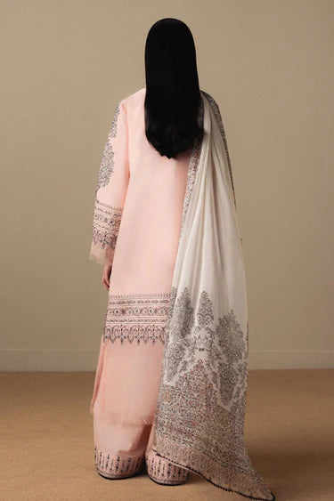 Zara Shahjahan Luxury Summer Lawn | Satori 2026 | Akahana-D11