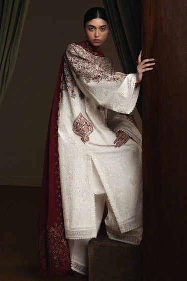 Zara Shahjahan Luxury Summer Lawn | Satori 2026 | Hikari-D7