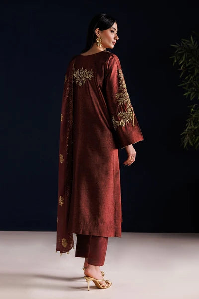 Baroque - Pret Formal | EMBROIDERED SHEESHA SILK PR-1313