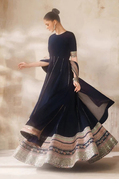 Baroque - Pret Formal | EMBROIDERED RAW SILK PR-1209
